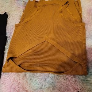 Gold bodycon dress Size M